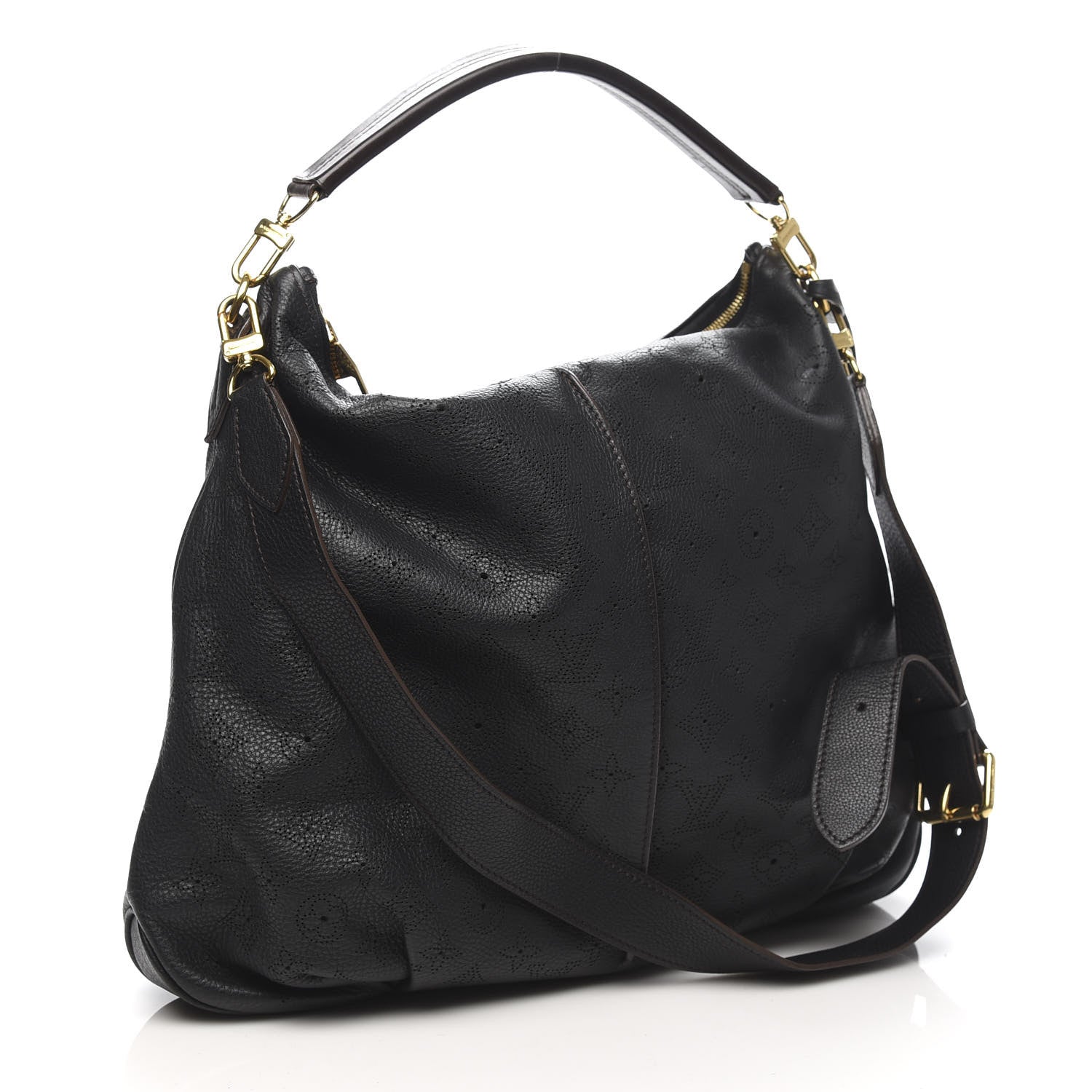 Louis Vuitton Mahina Selene MM Black 4 of 10
