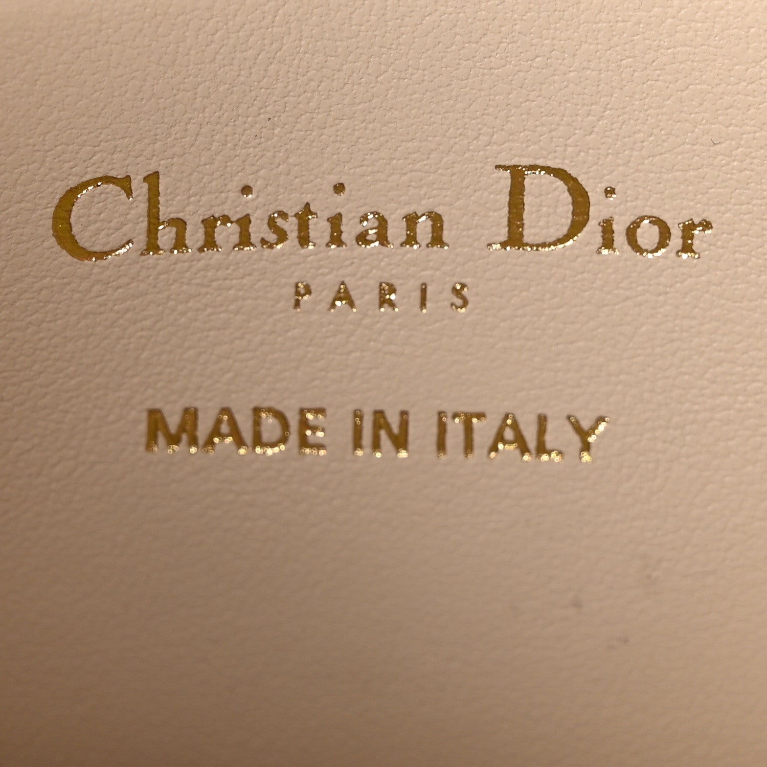 Christian Dior Oblique Chambray 30 Montaigne Cigale Pouch With Chain Blue Light Biscuit 11 of 21
