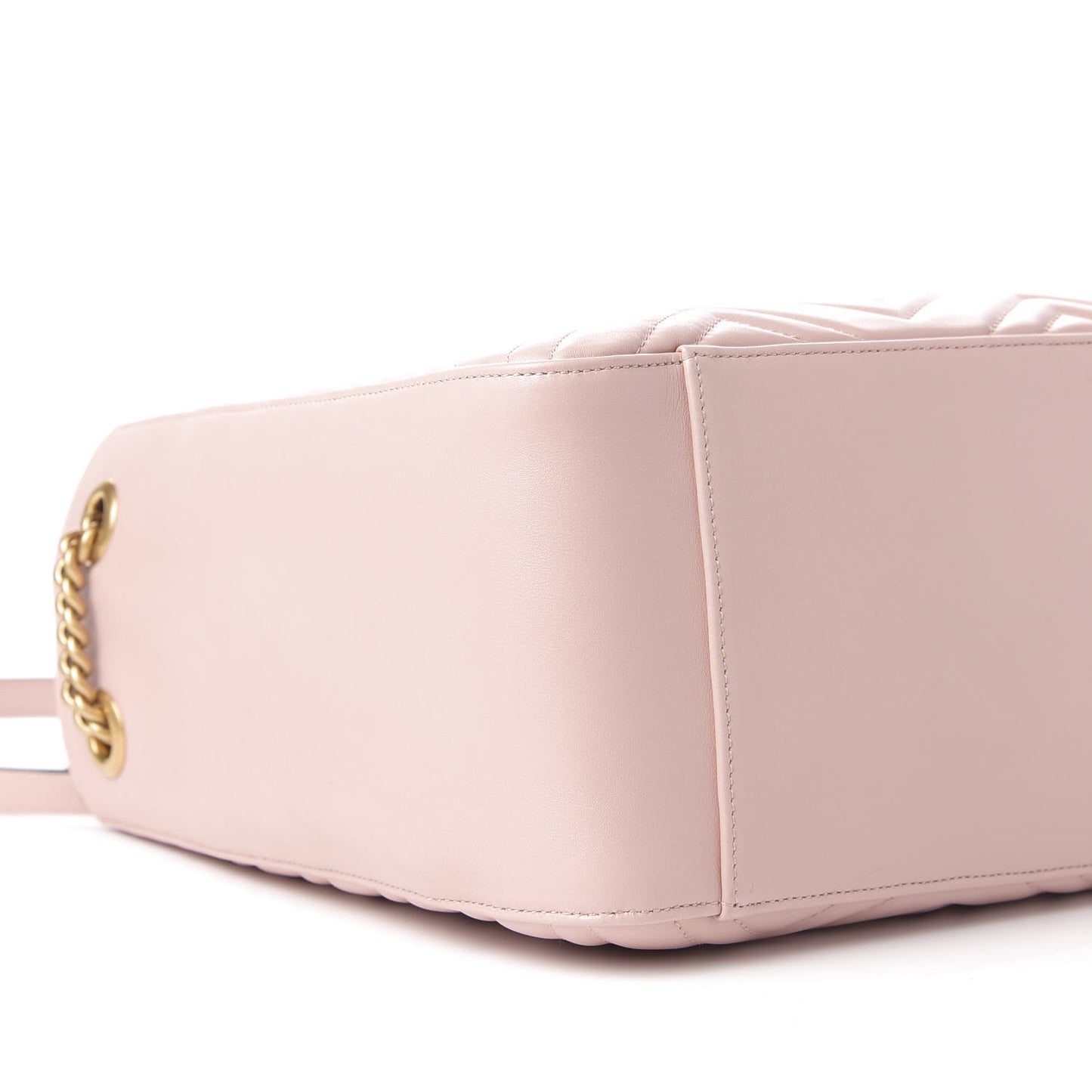 Calfskin Matelasse Medium GG Marmont Shoulder Tote Bag Perfect Pink