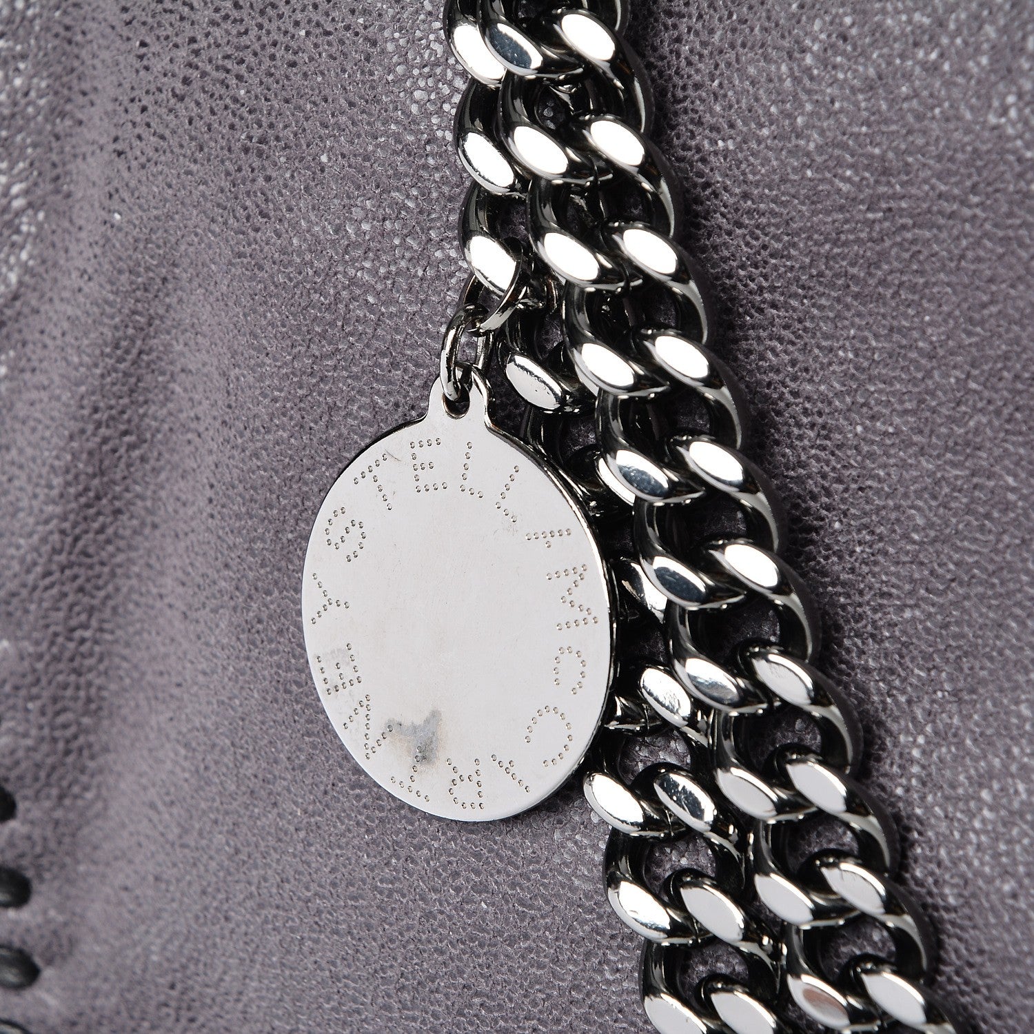 Stella McCartney Shaggy Deer Falabella Big Tote Grey 5 of 9
