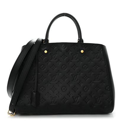 Louis Vuitton Empreinte Montaigne GM Black 1 of 10