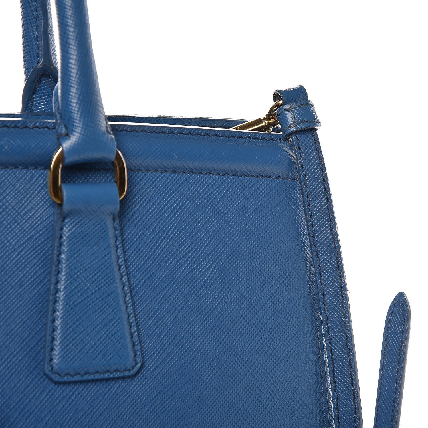 Prada Saffiano Shopping Tote Cobalto 17 of 18