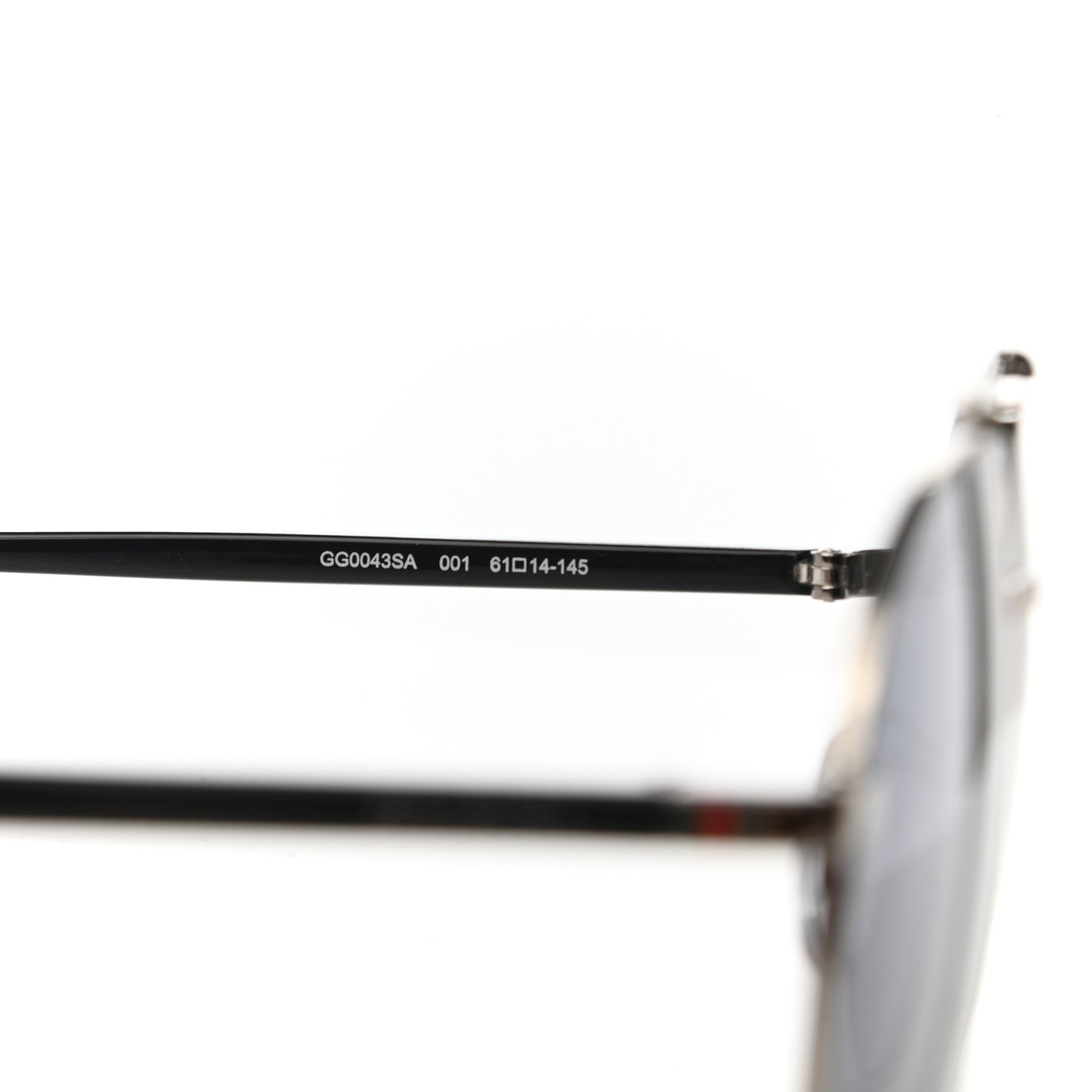 Aviator Sunglasses GG0043SA Black