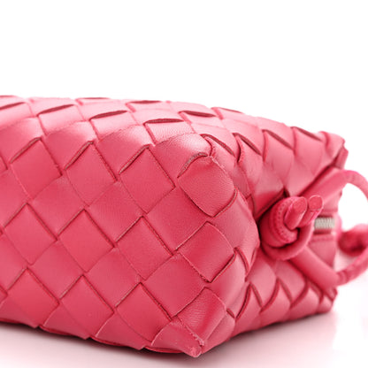 Bottega Veneta Nappa Intrecciato Mini Loop Camera Bag Cranberry 9 of 9