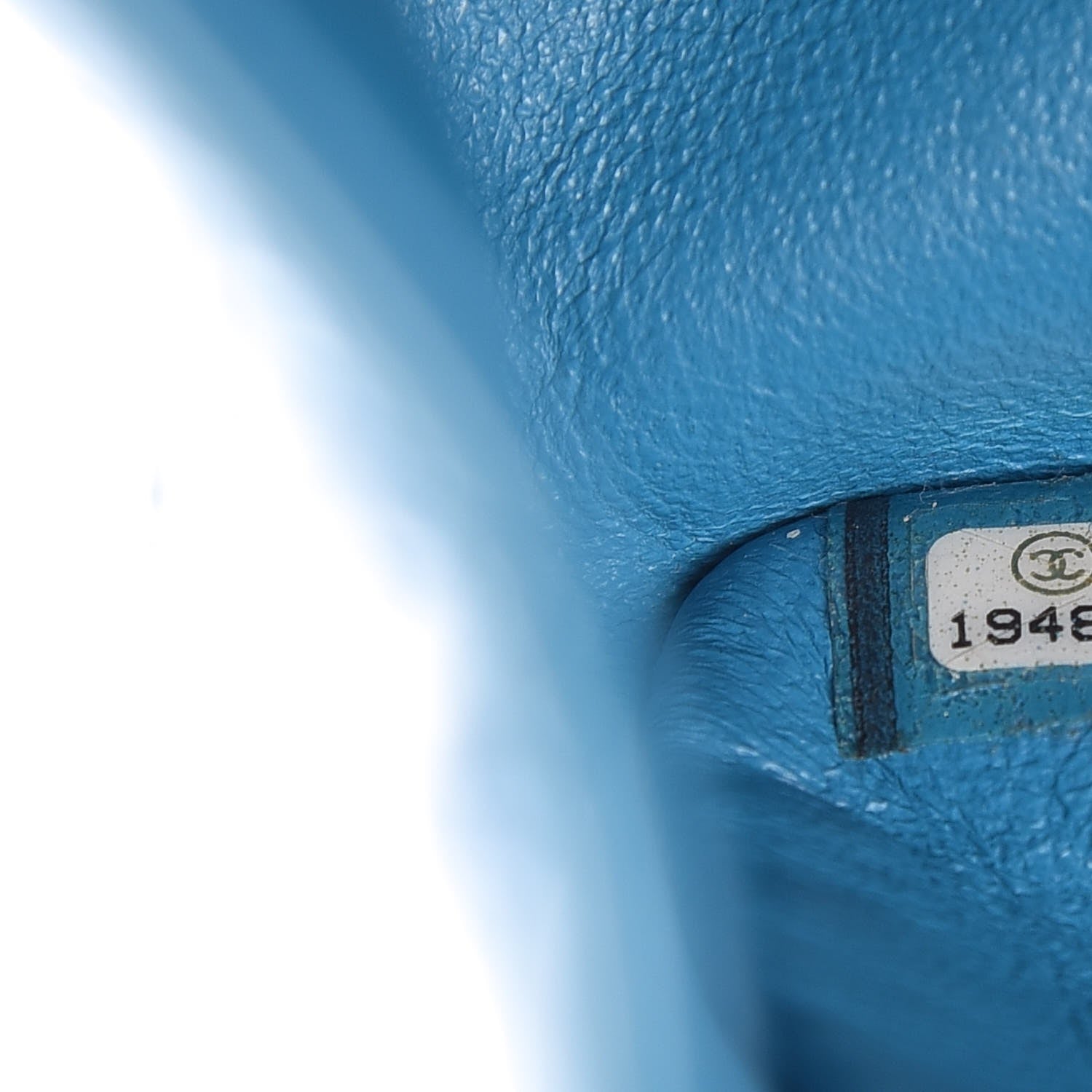 Chanel Patent Calfskin Quilted Jumbo Double Flap Turquoise 8 of 8