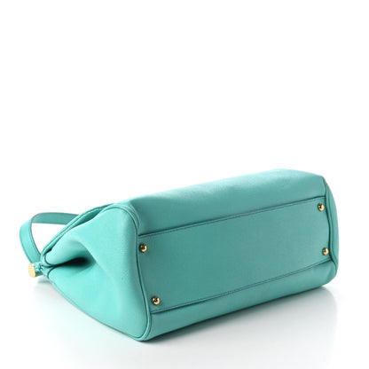 Dolce & Gabbana Dauphine Large Miss Sicily Satchel Light Blue 4 of 9