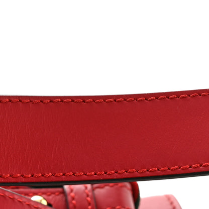 Gucci Calfskin Small Sylvie Shoulder Bag Hibiscus Red 14 of 17