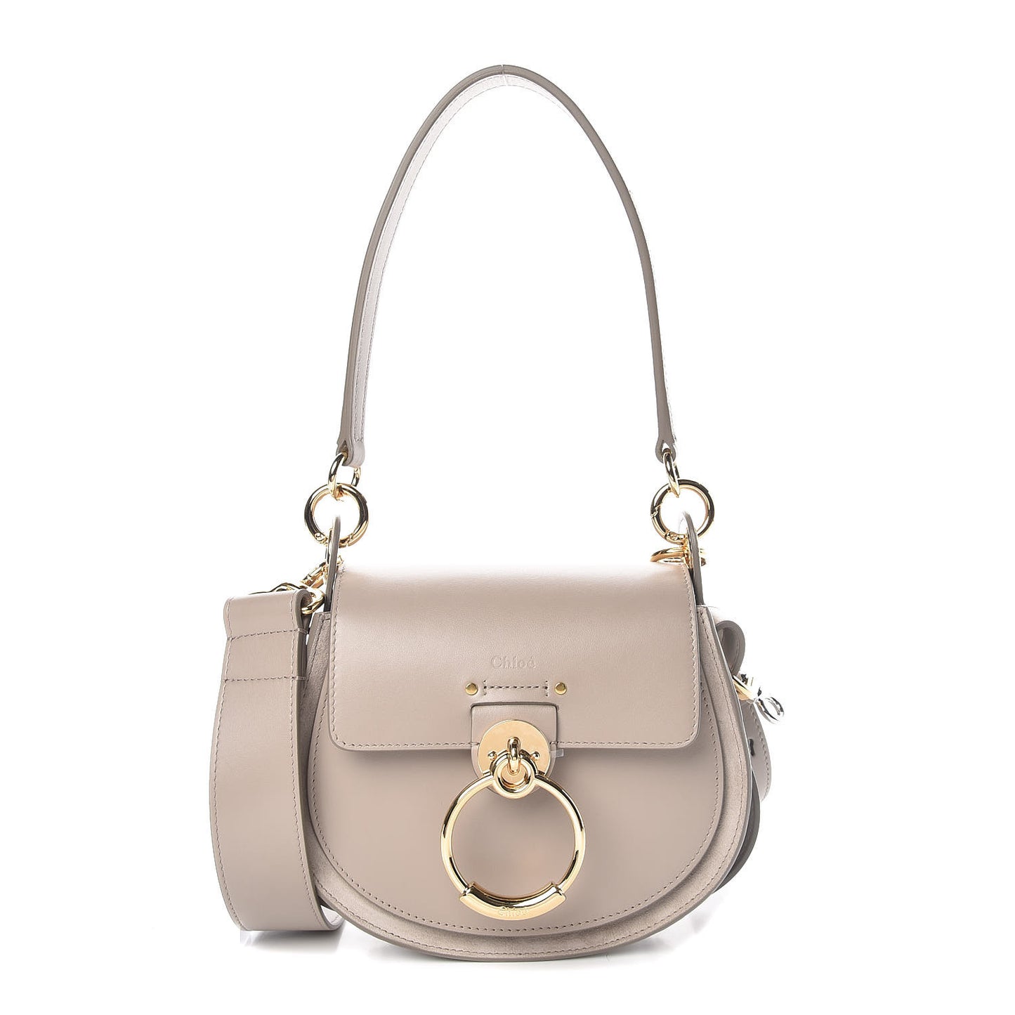 Calfskin Small Tess Bag Motty Grey
