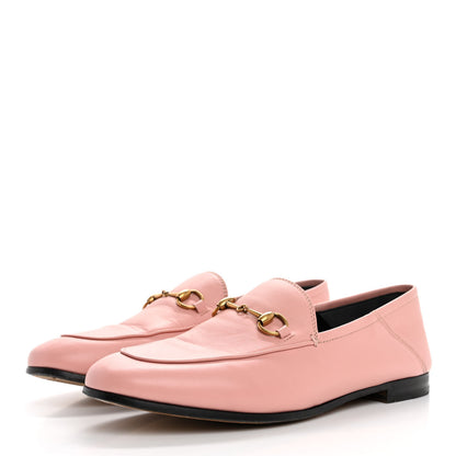 Gucci Lambskin Womens Brixton Horsebit Loafers 39 Perfect Pink 4 of 12