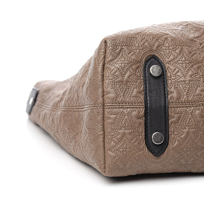 Louis Vuitton Monogram Lambskin Antheia Hobo GM Fumee 7 of 9