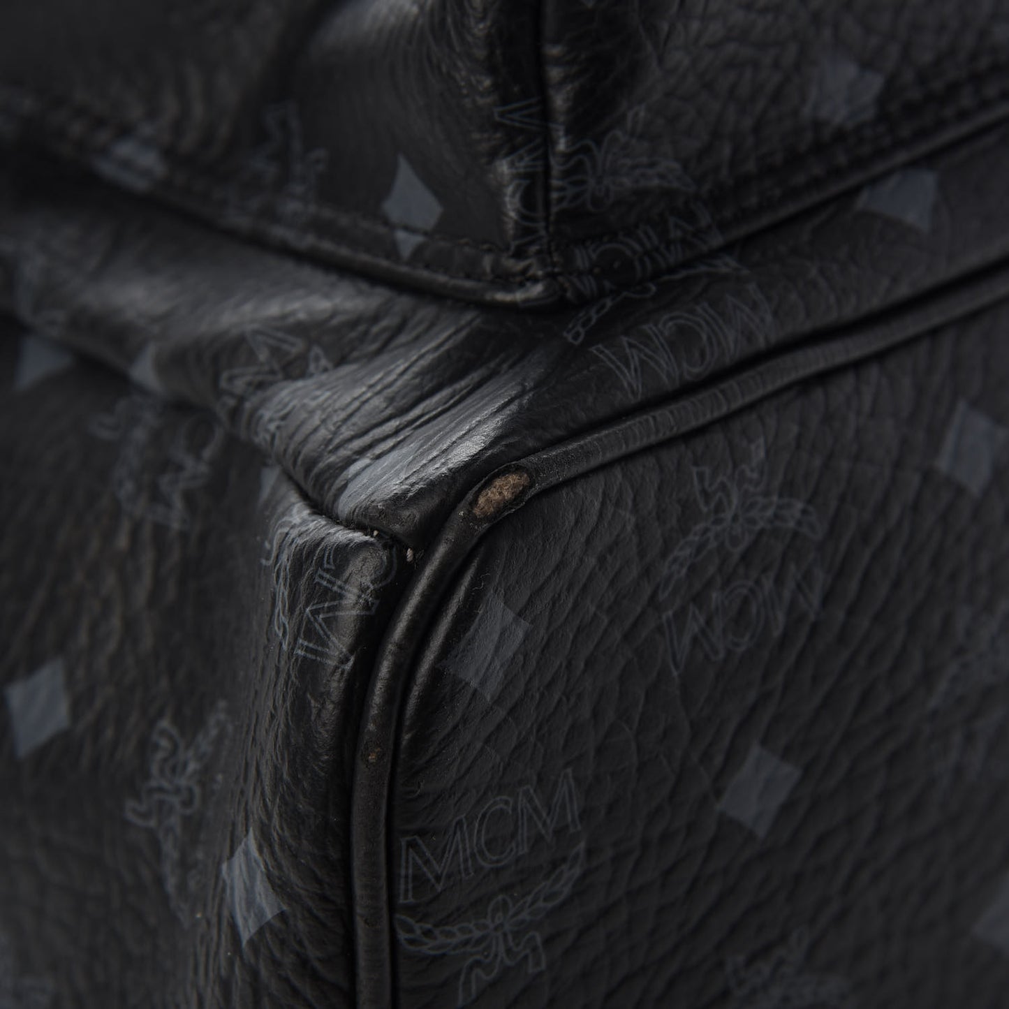Visetos Small Side Stud Stark Backpack Black