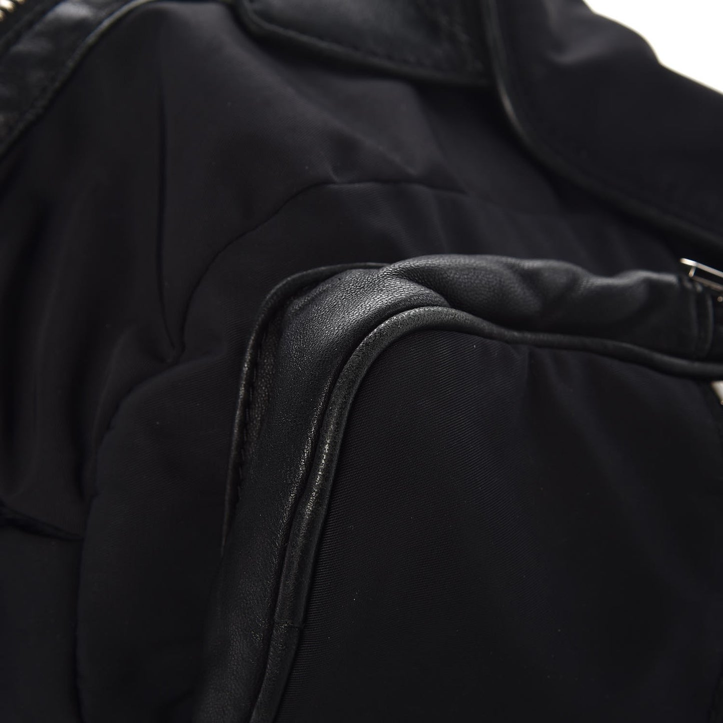 Nappa Nylon Mini Marti Backpack Black