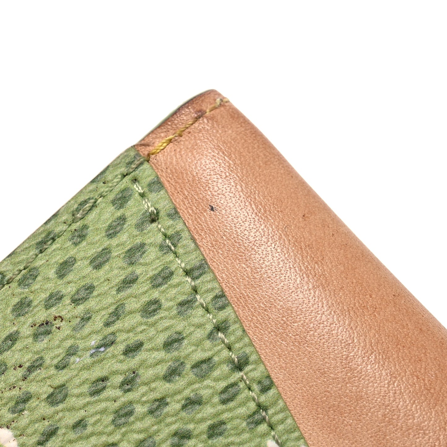 Damier Golf Pocket Organizer Green