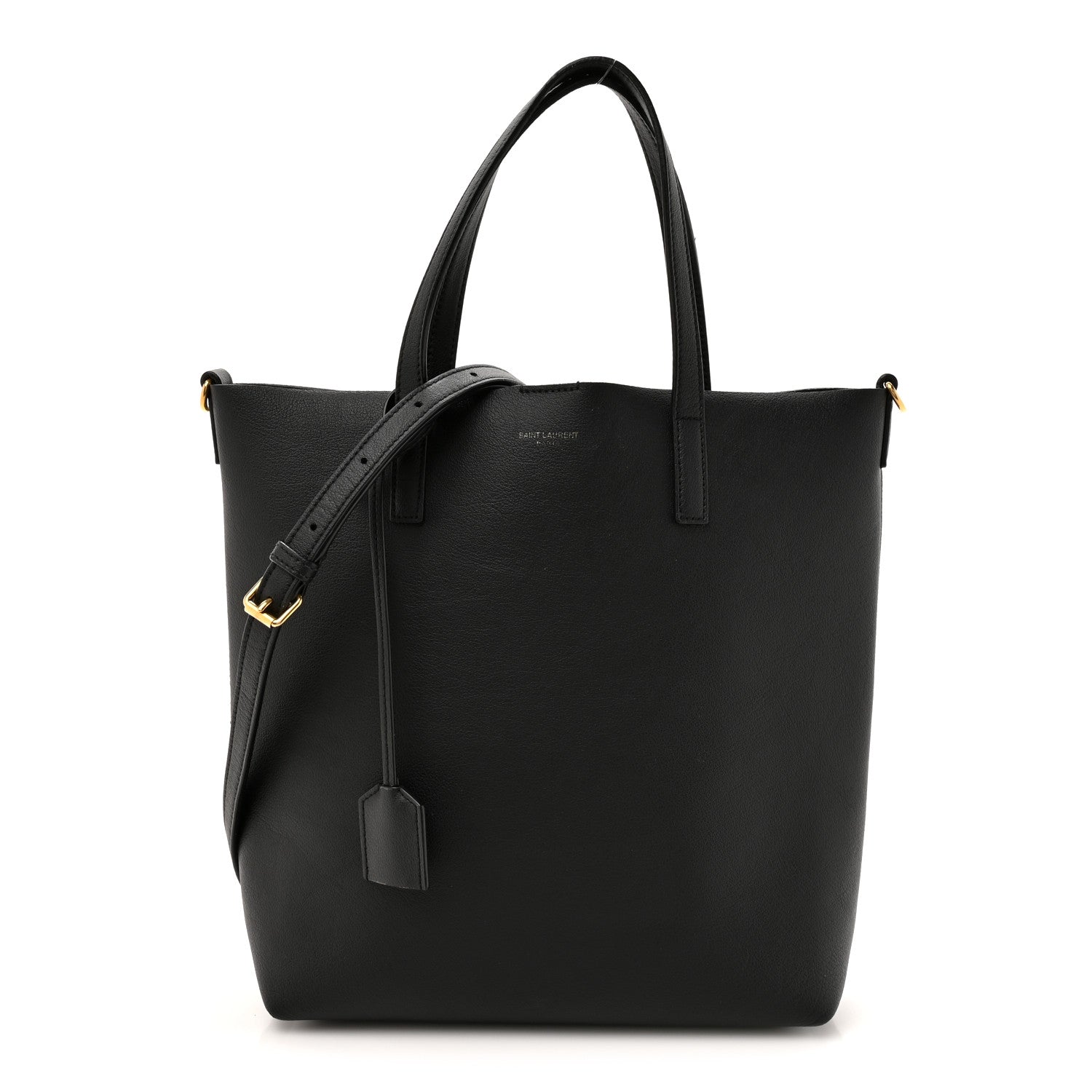 Saint Laurent Calfskin Toy Shopping Tote Black 1 of 12