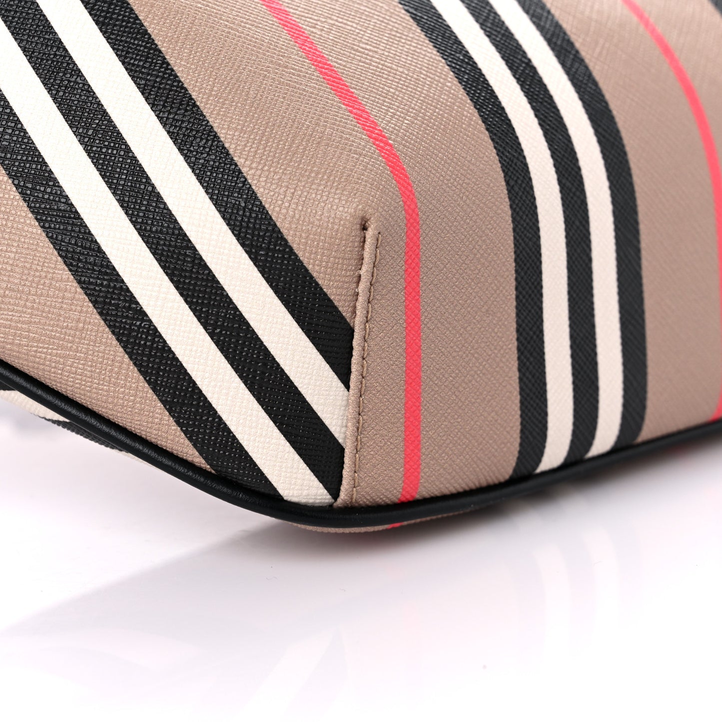 E-Canvas Icon Stripe Sonny Bum Bag Archive Beige