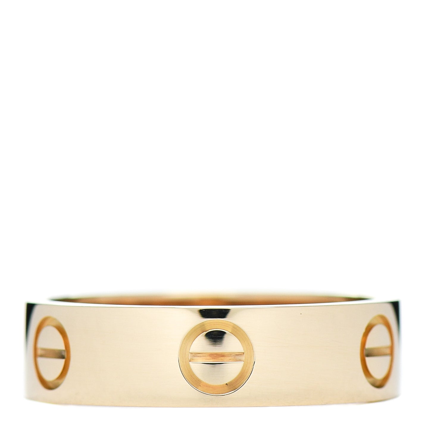 18K Yellow Gold 5.5mm LOVE Ring 57 8