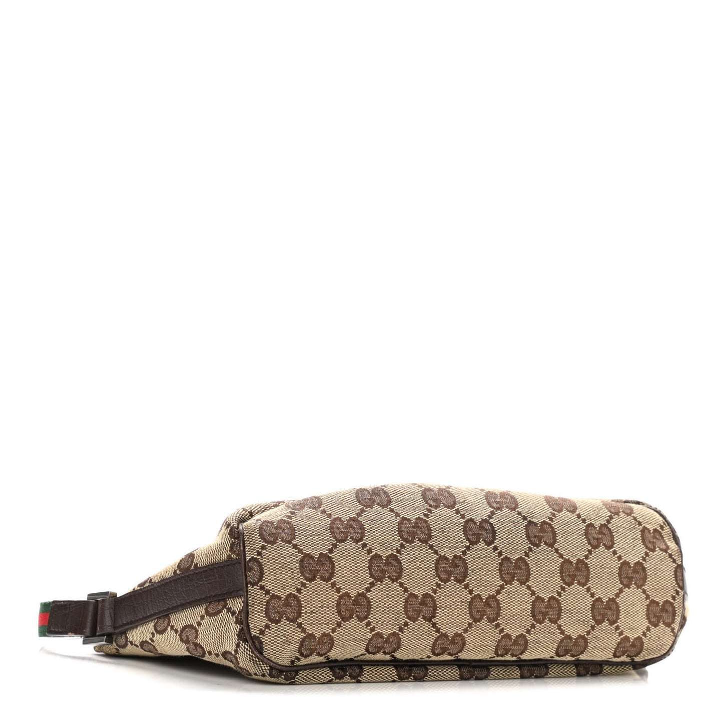 Monogram Web Boat Pochette Brown