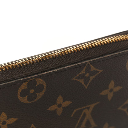Louis Vuitton Monogram Clemence Wallet Fuchsia 7 of 9