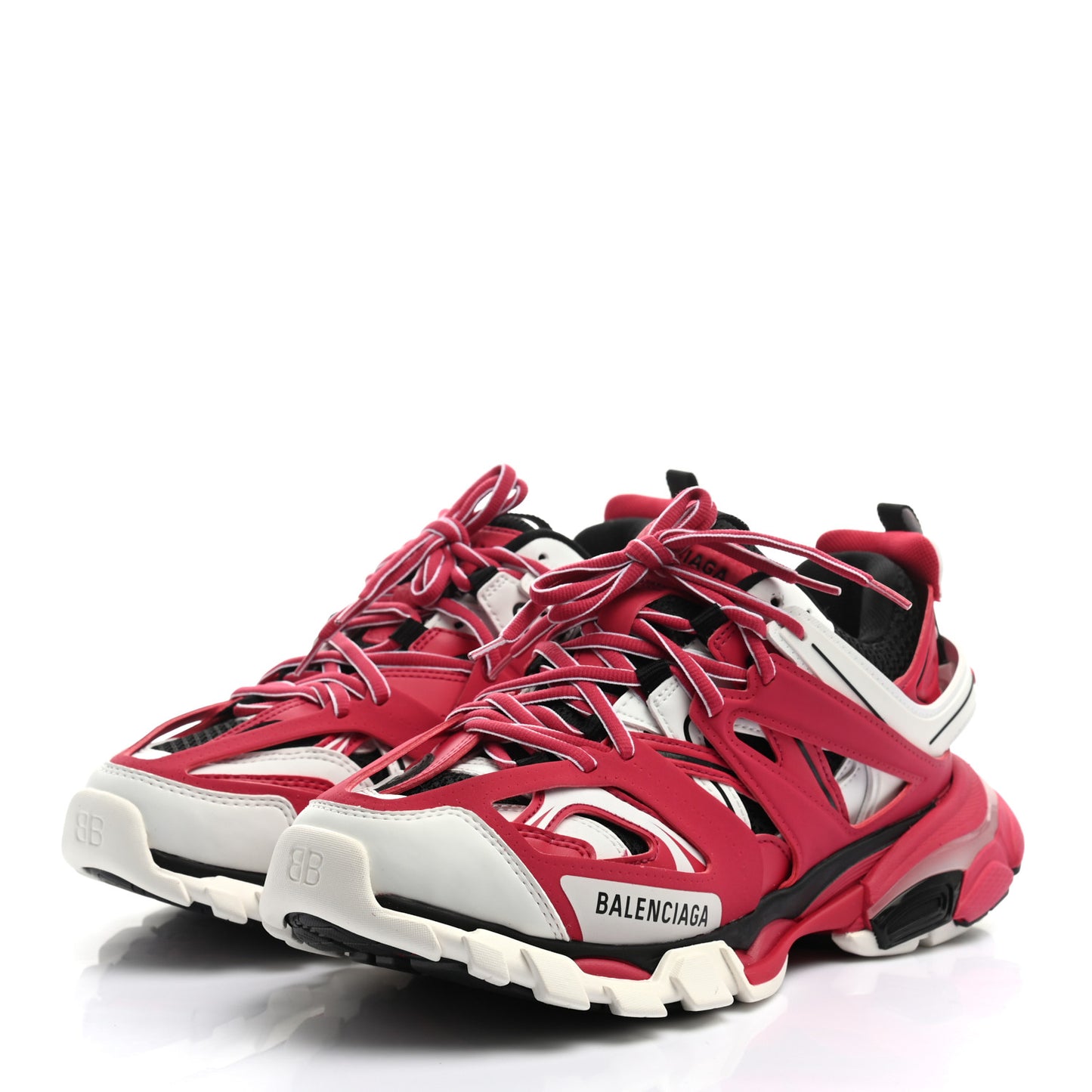 Mesh Nylon Womens Track Sneakers 39 Red White