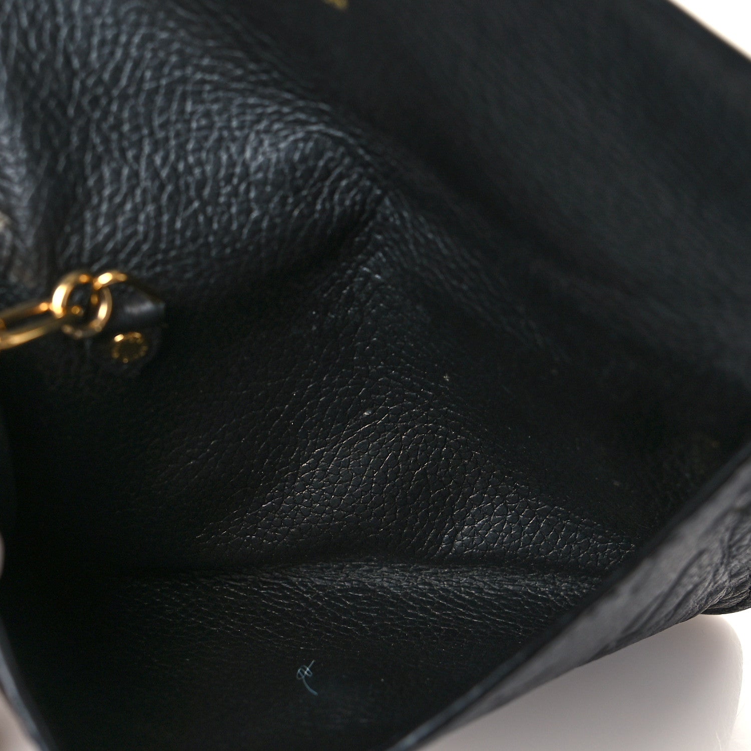 Louis Vuitton Empreinte Key Pouch Black 5 of 7
