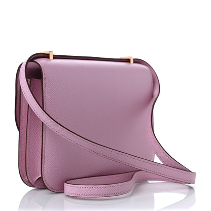 Hermes Epsom Constance 18 Mauve Sylvestre 3 of 9