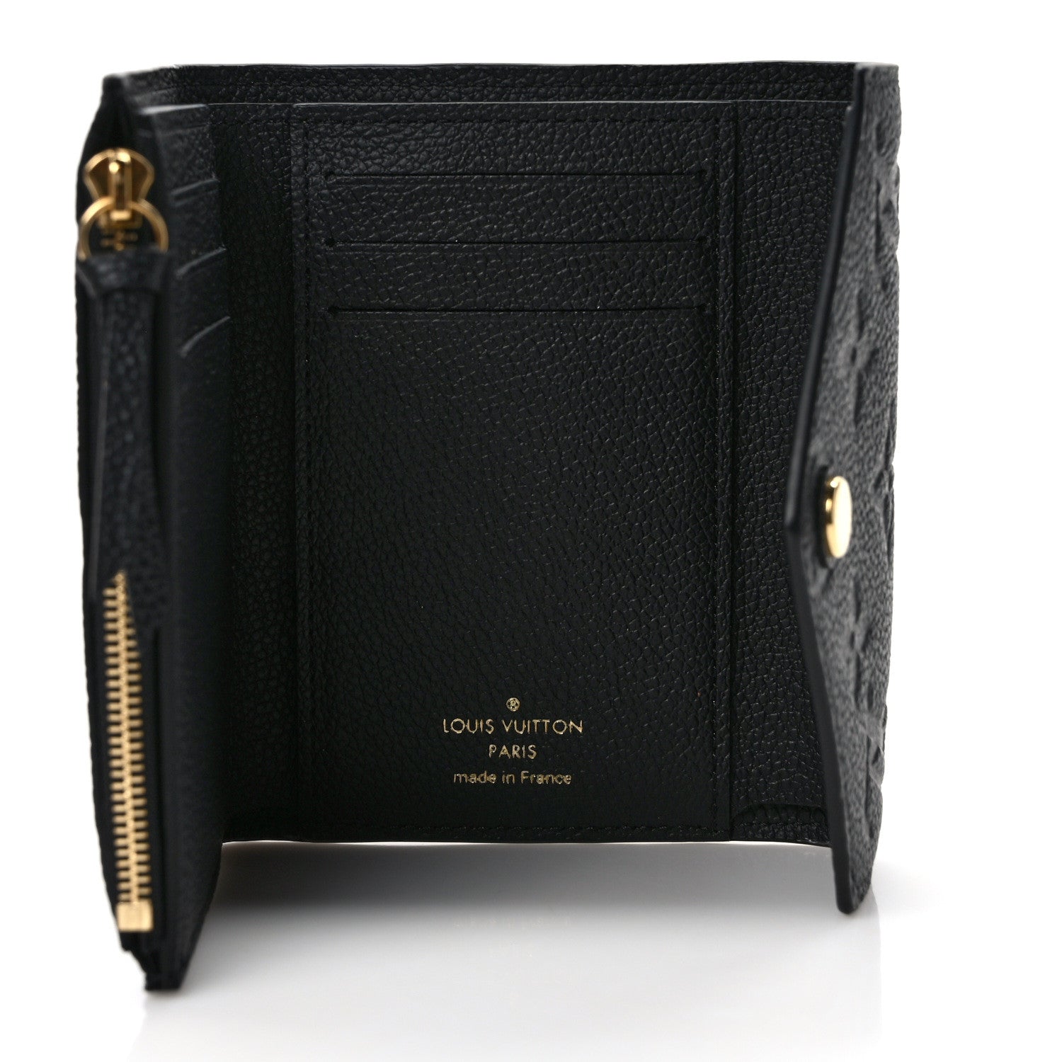 Louis Vuitton Empreinte Victorine Wallet Black 5 of 7