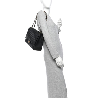 Chanel Caviar Maxi Single Flap Black 2 of 10