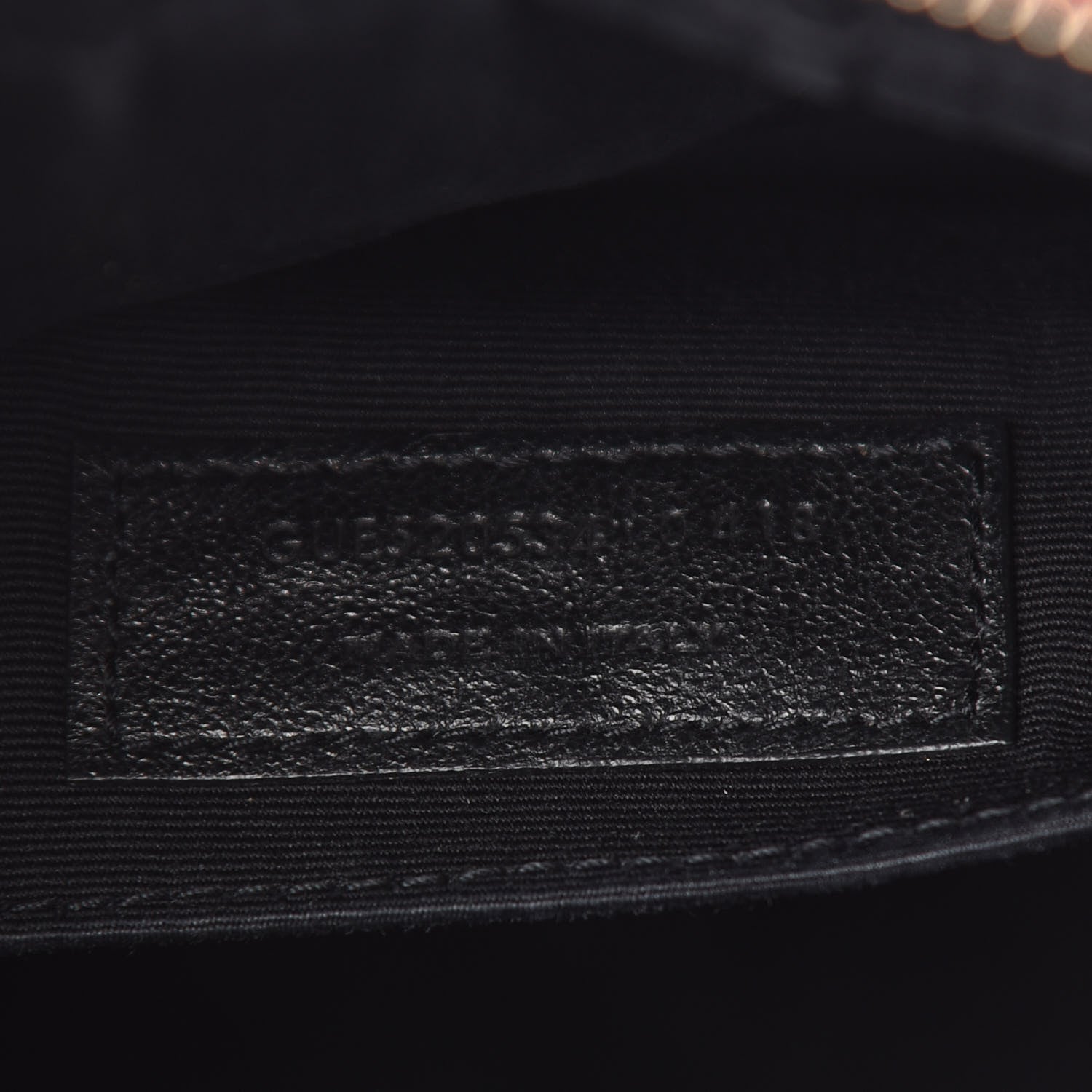 Saint Laurent Calfskin Matelasse Monogram Lou Camera Bag Red 7 of 9