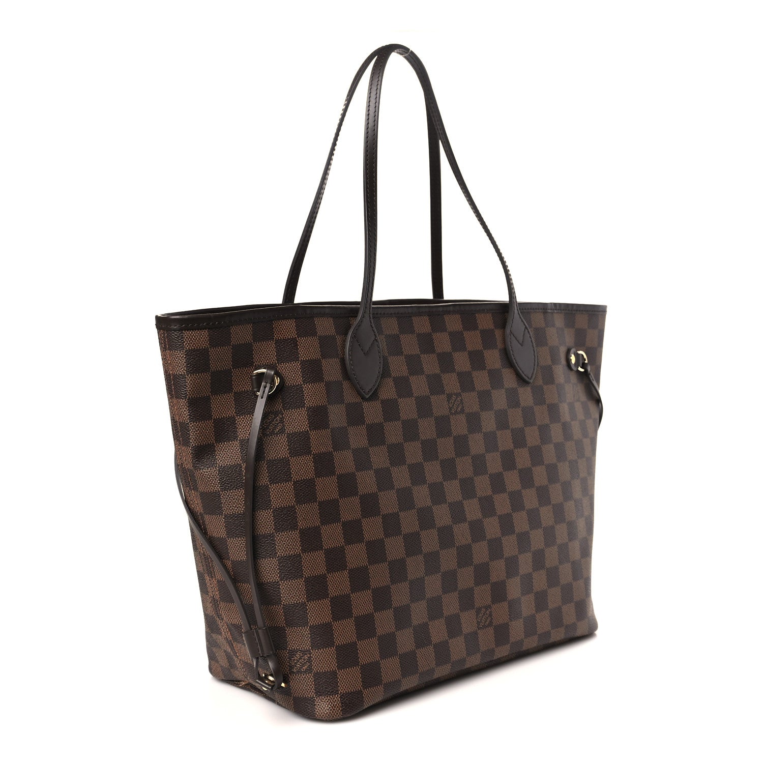 Louis Vuitton Damier Ebene Neo Neverfull MM Rose Ballerine 5 of 8