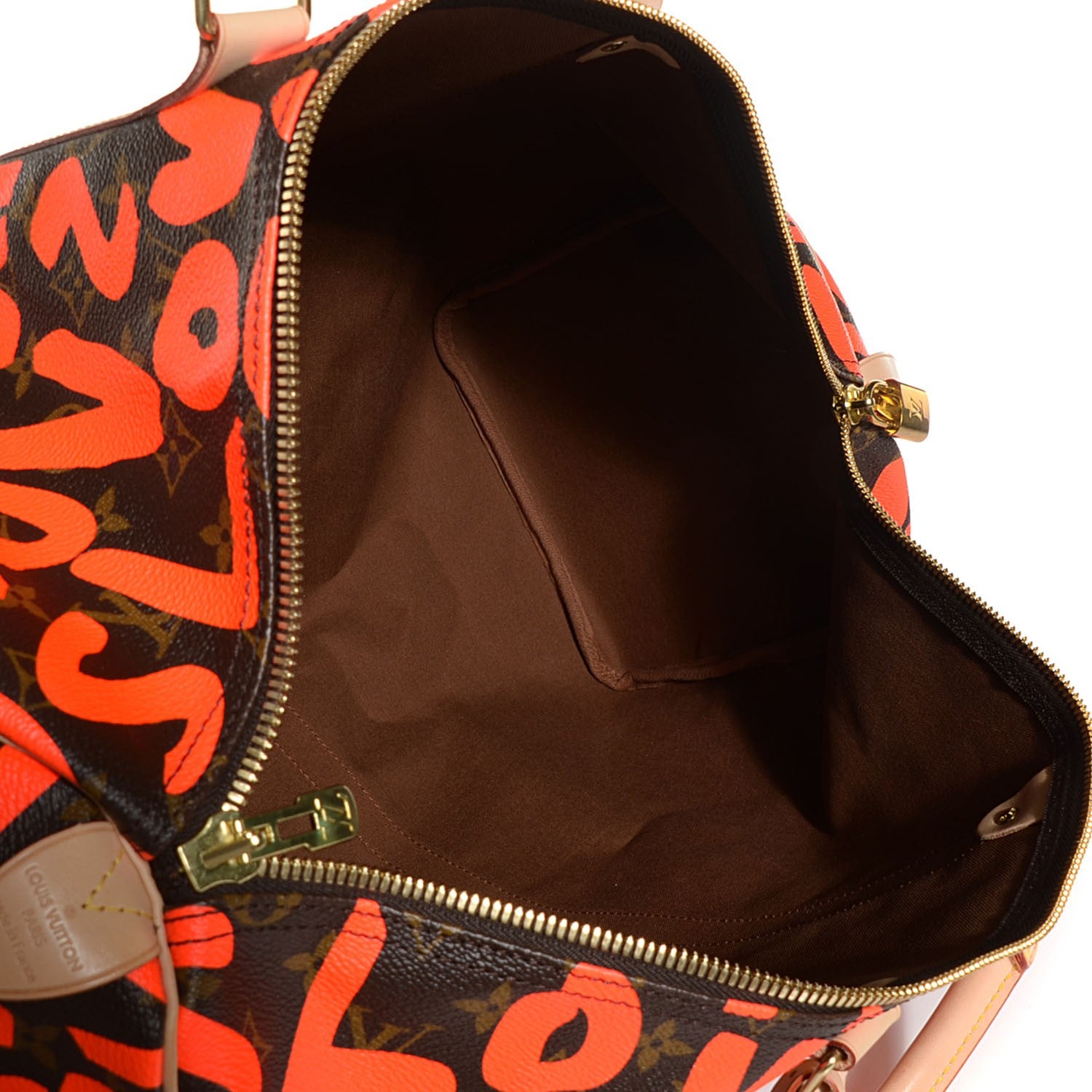 Louis Vuitton Monogram Graffiti Keepall 50 Orange 5 of 7