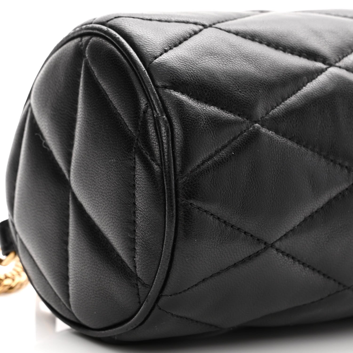 Saint Laurent Lambskin Monogram Mini Sade Tube Bag Black 9 of 11