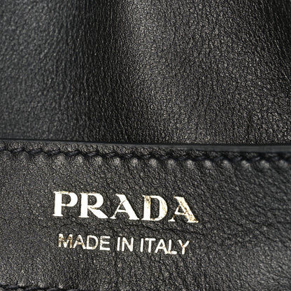 Prada Soft Calfskin Medium Darling Shoulder Bag Black 6 of 10
