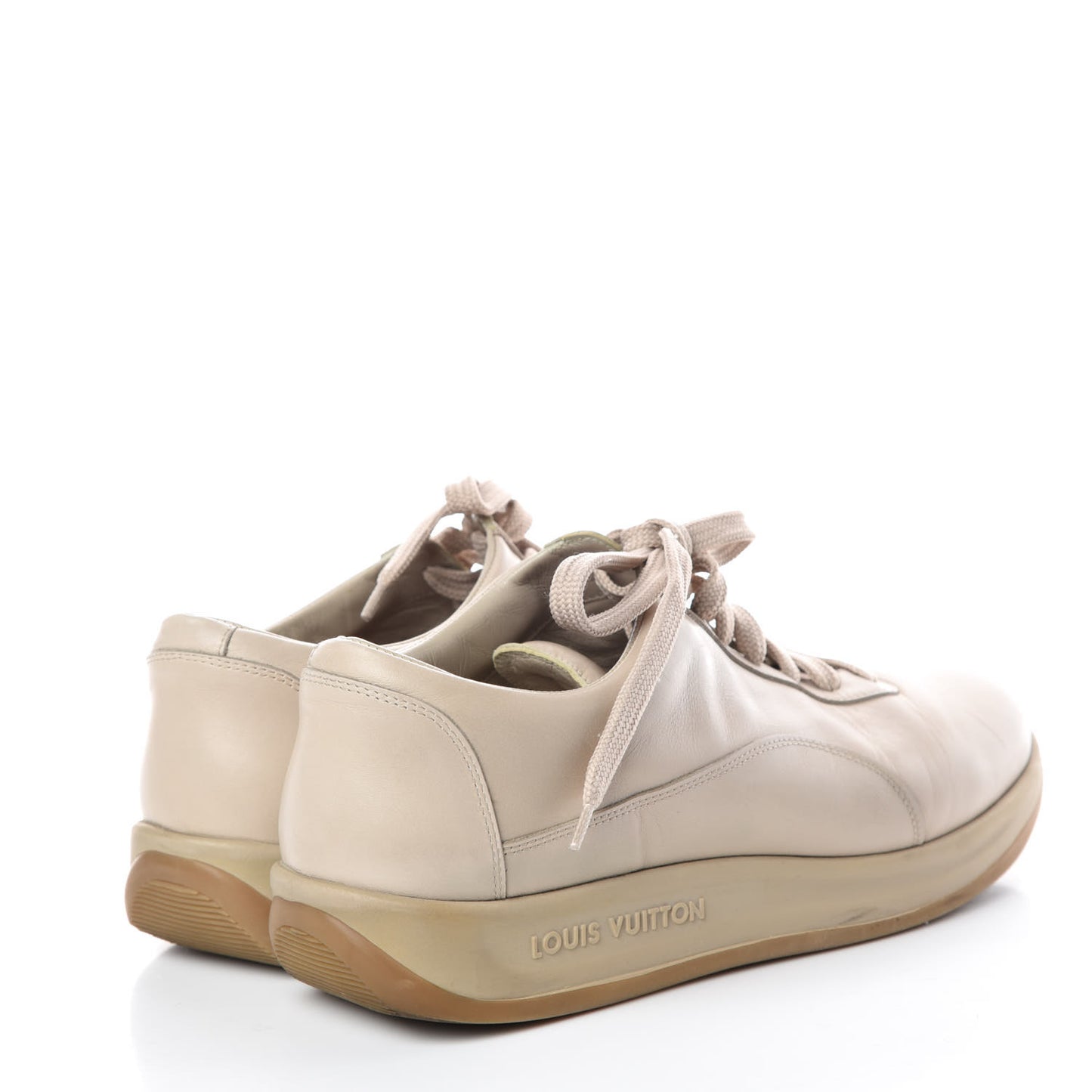 Calfskin Sneakers 8 Beige