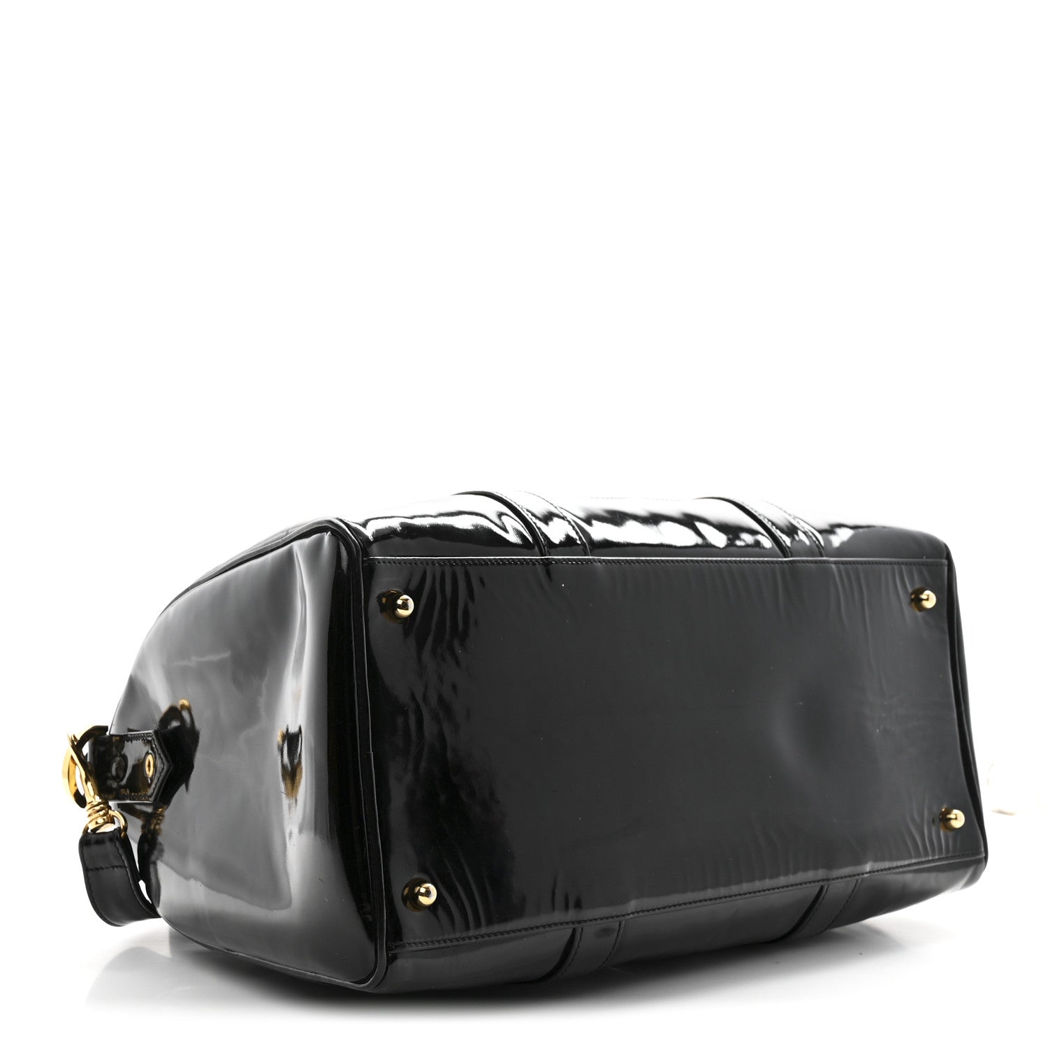 Chanel Patent Timeless CC Duffel Bag Black 4 of 11