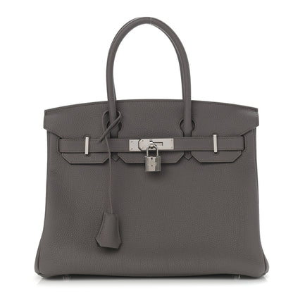 Hermes Togo Birkin 30 Etain 1 of 11