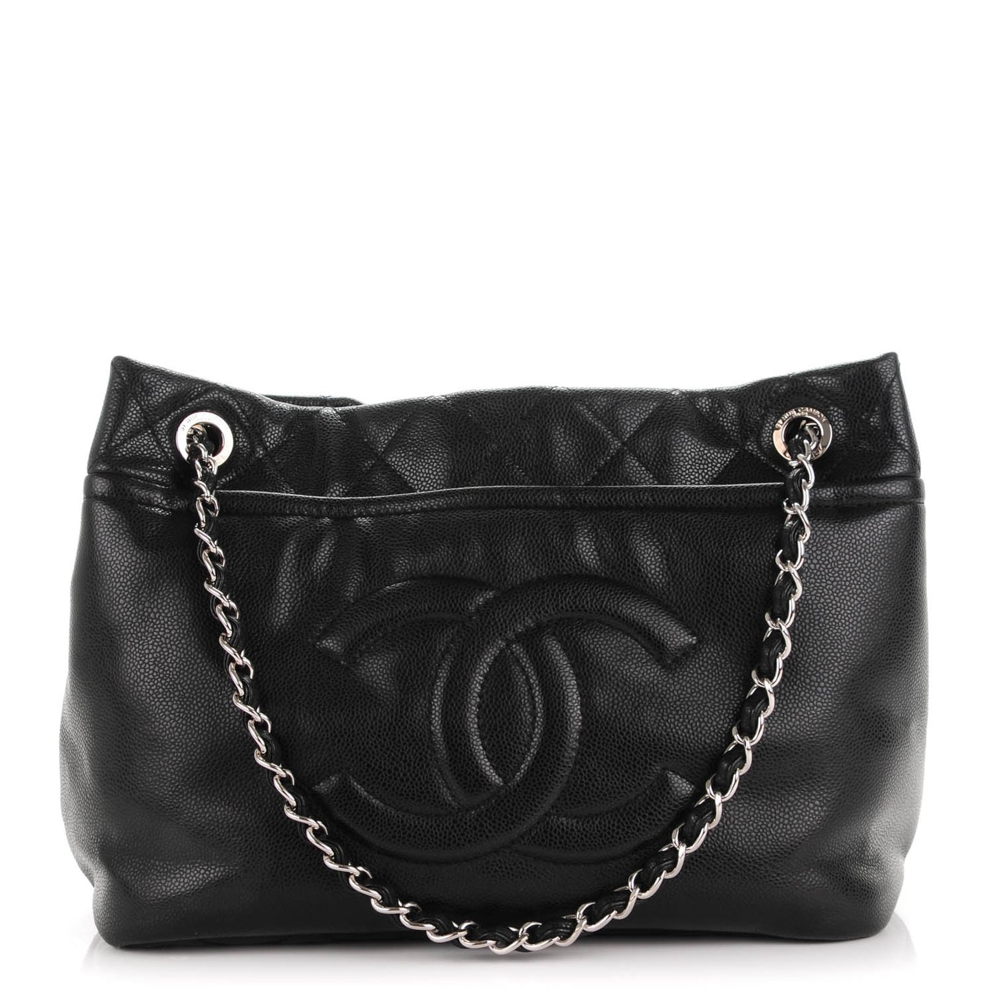 Caviar Timeless CC Soft Tote Black