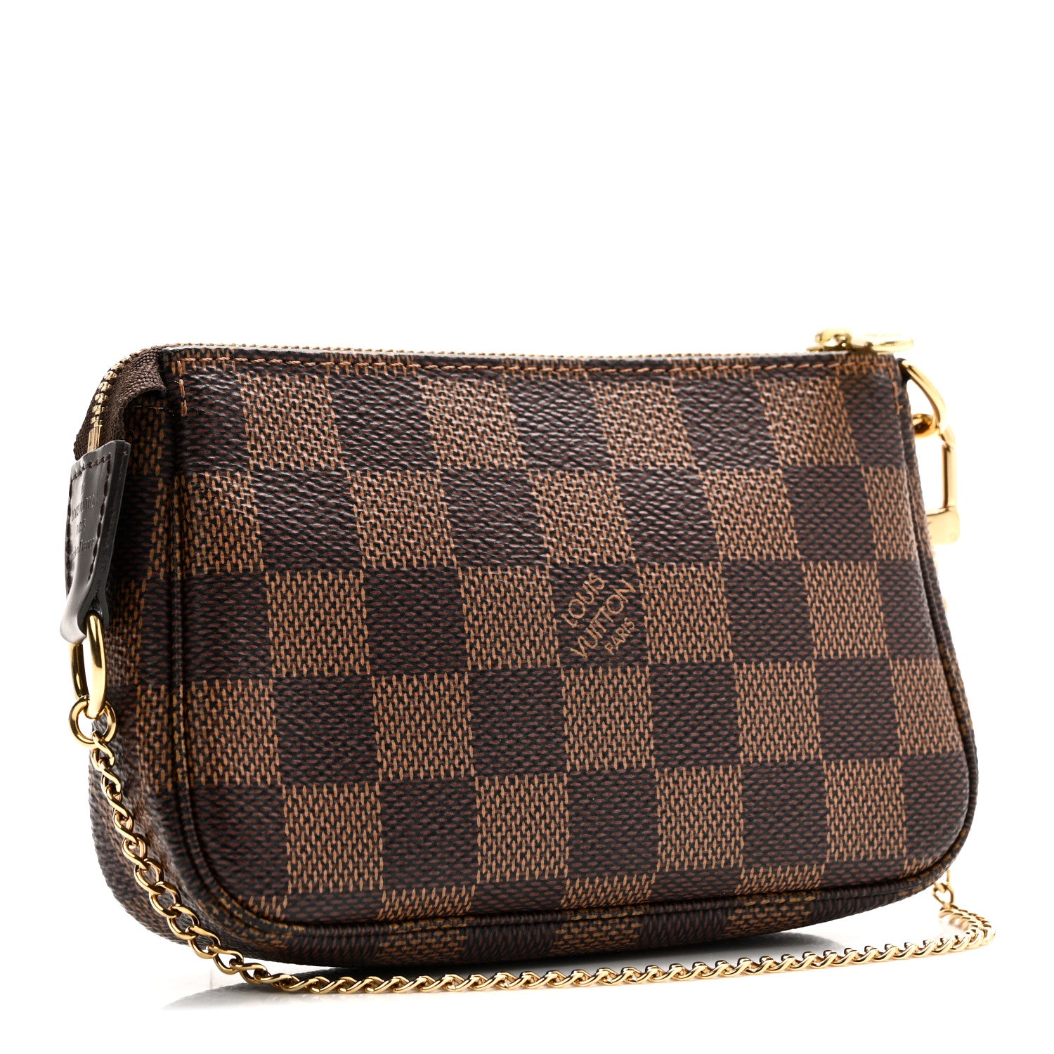 Louis Vuitton Damier Ebene Mini Pochette Accessories 3 of 7