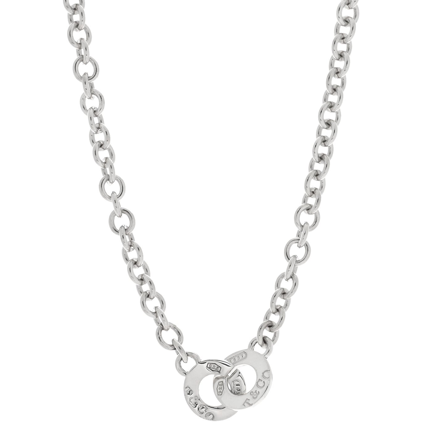 Sterling Silver 1837 Circle Clasp Necklace