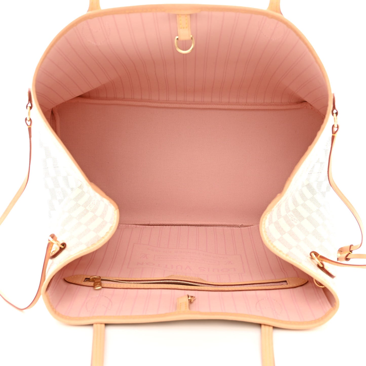 Damier Azur Neo Neverfull GM Rose Ballerine