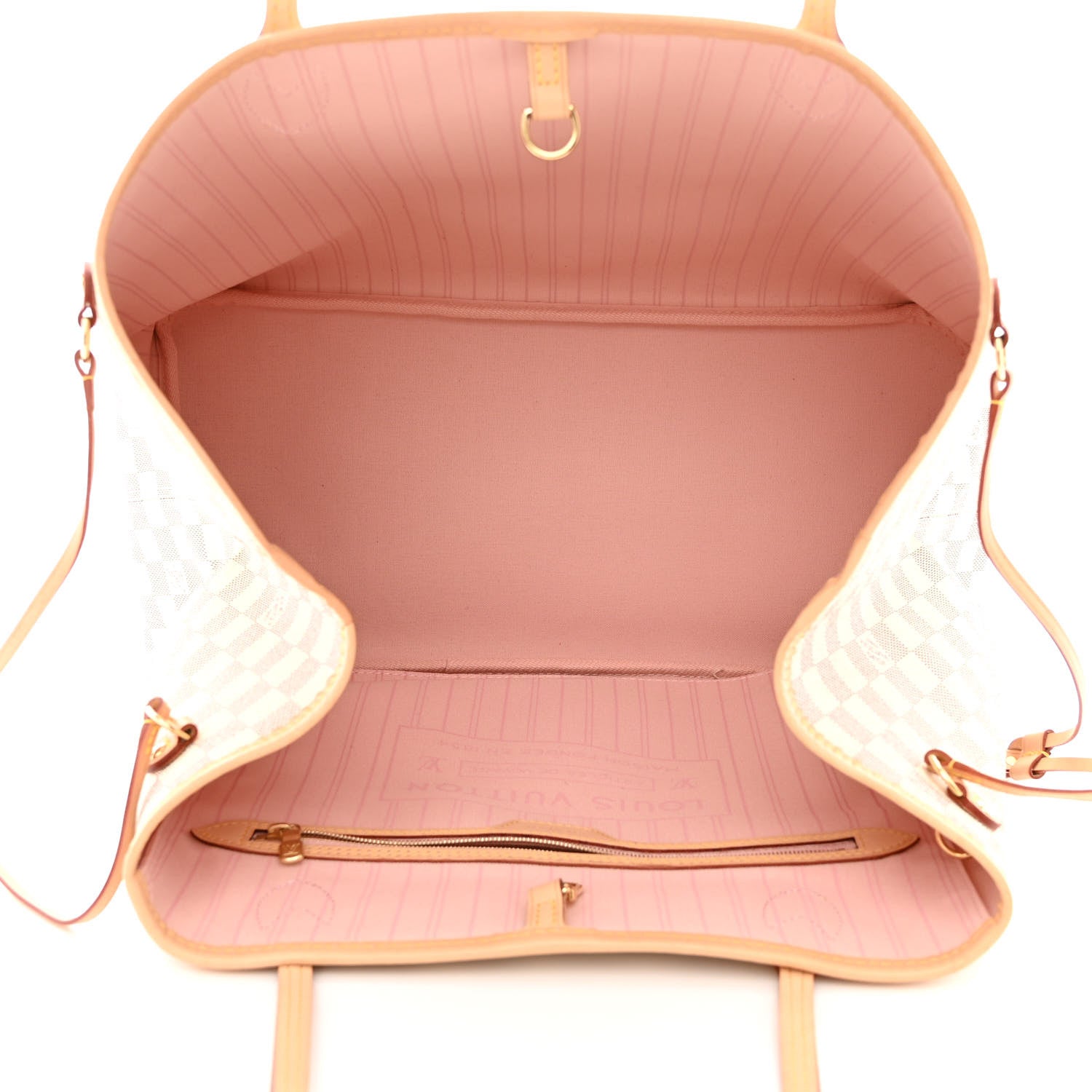 Louis Vuitton Damier Azur Neo Neverfull GM Rose Ballerine 6 of 12