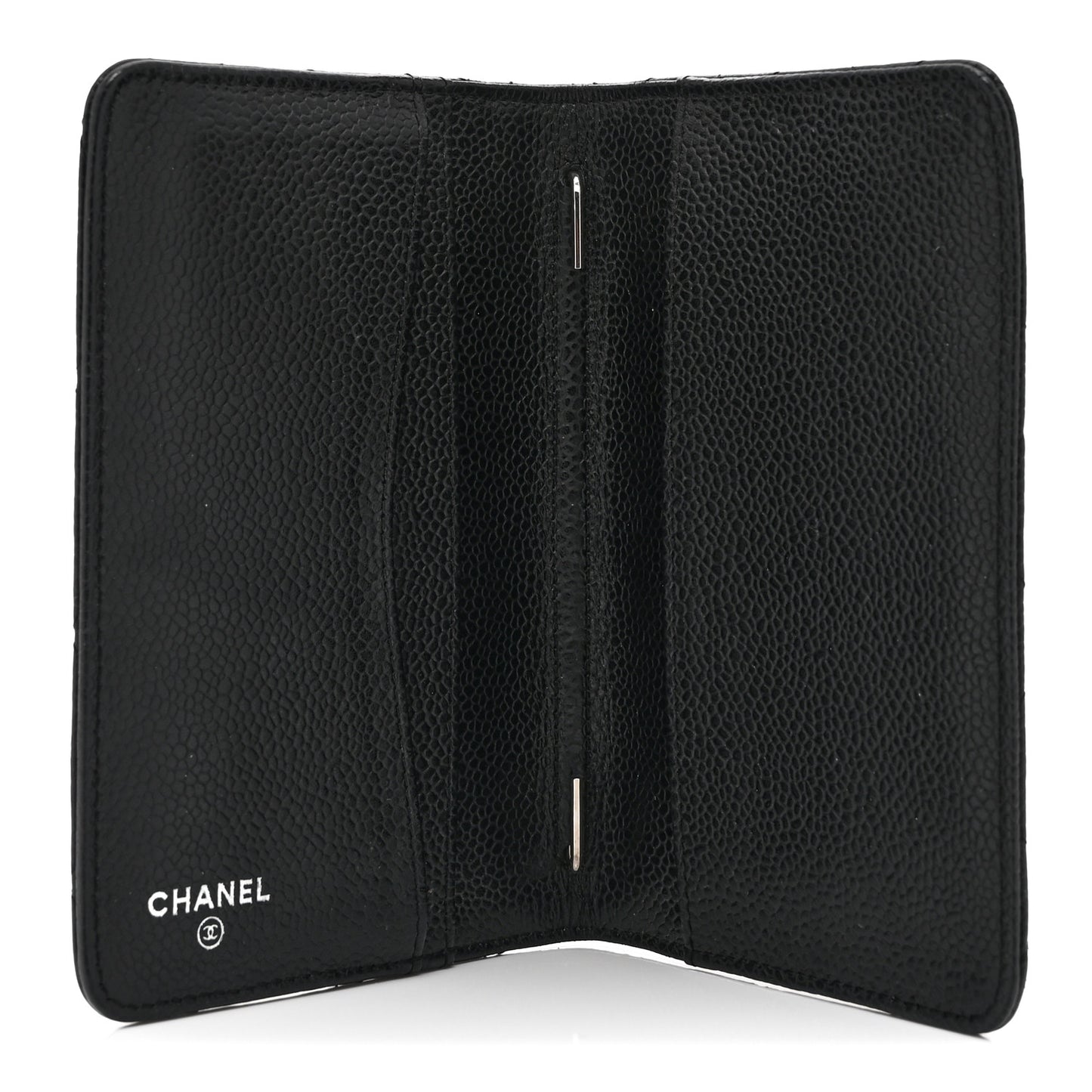 Caviar Quilted Agenda Cover Black