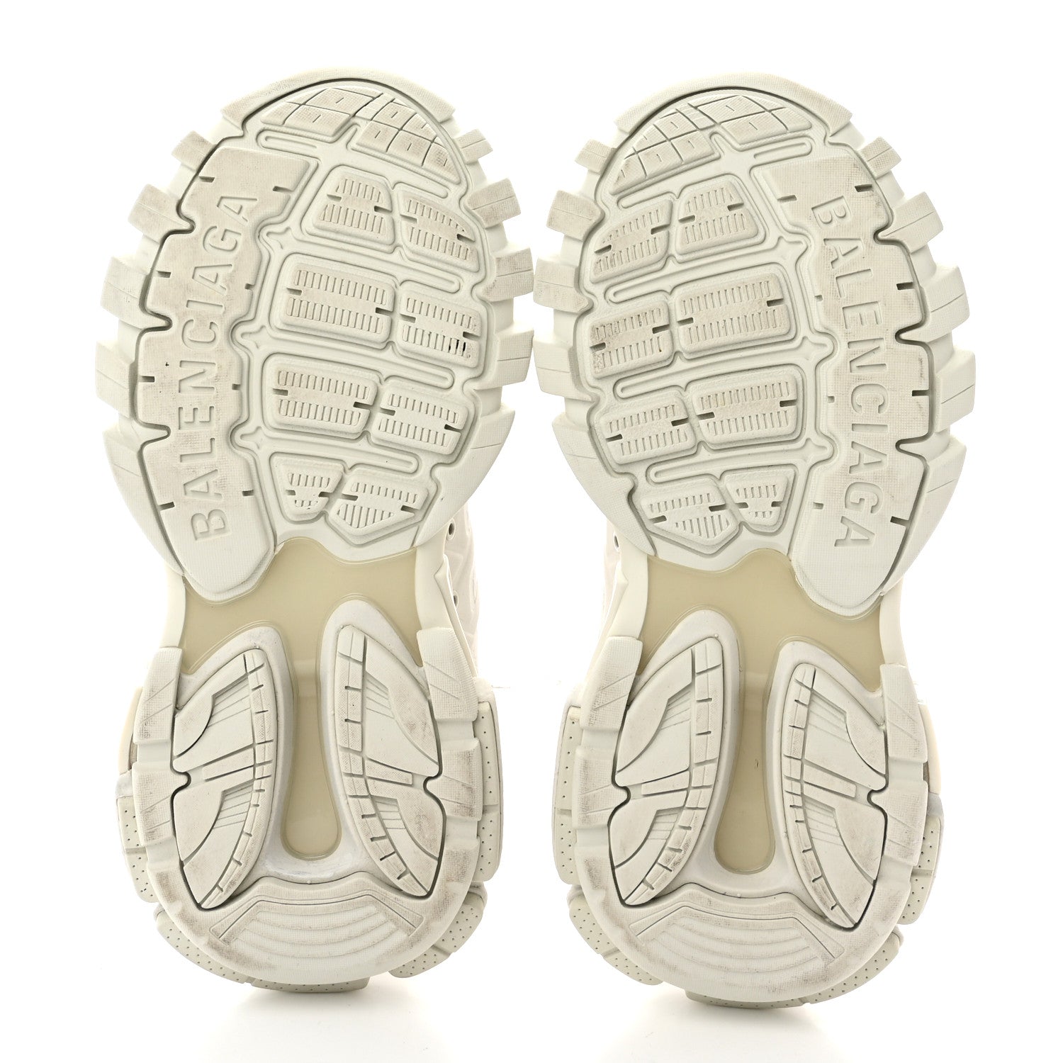 Balenciaga Mesh Nylon Womens Track Sneakers 37 White 5 of 10
