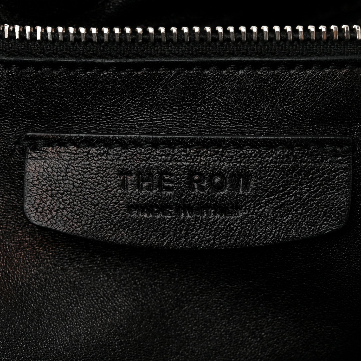 The Row Calfskin Double Circle Bag Black 6 of 11