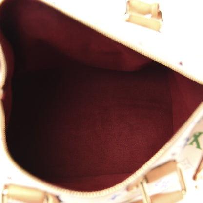 Louis Vuitton Monogram Multicolor Speedy 30 White 5 of 12