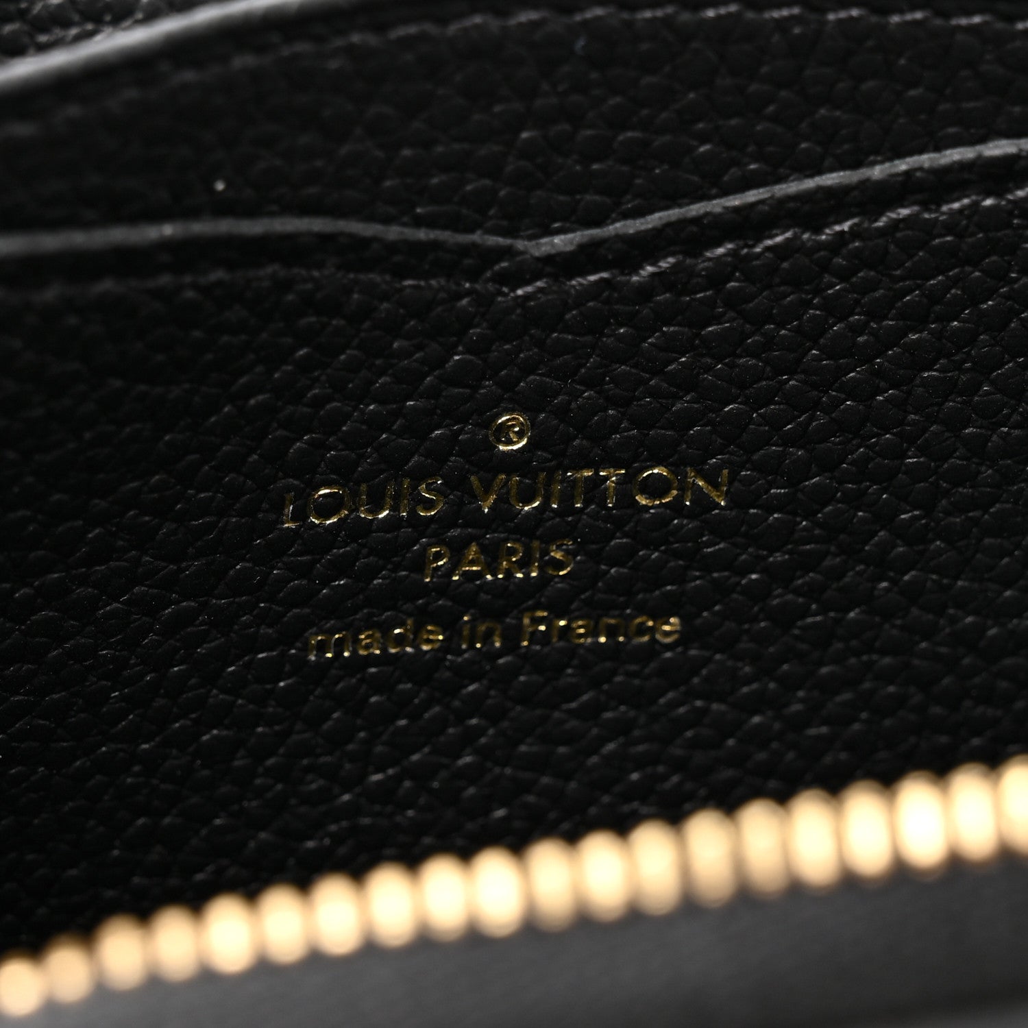 Louis Vuitton Empreinte Zippy Coin Purse Black 7 of 8