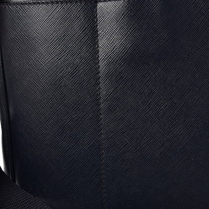 Prada Saffiano Travel Briefcase Baltico 9 of 11