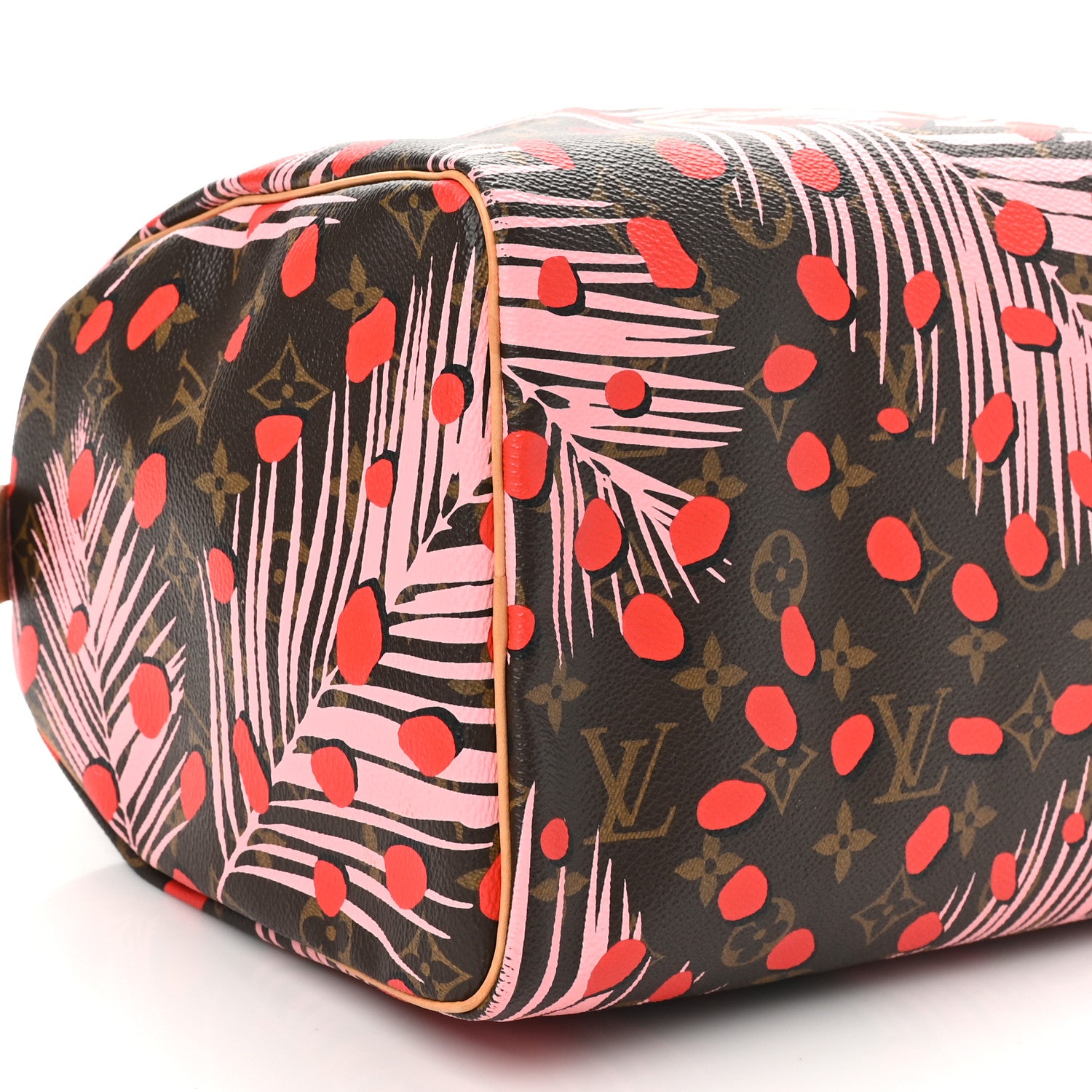 Louis Vuitton Monogram Jungle Dots Speedy 30 Sugar Pink Poppy 9 of 10