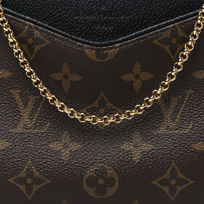 Louis Vuitton Monogram Pallas Clutch Black 8 of 10