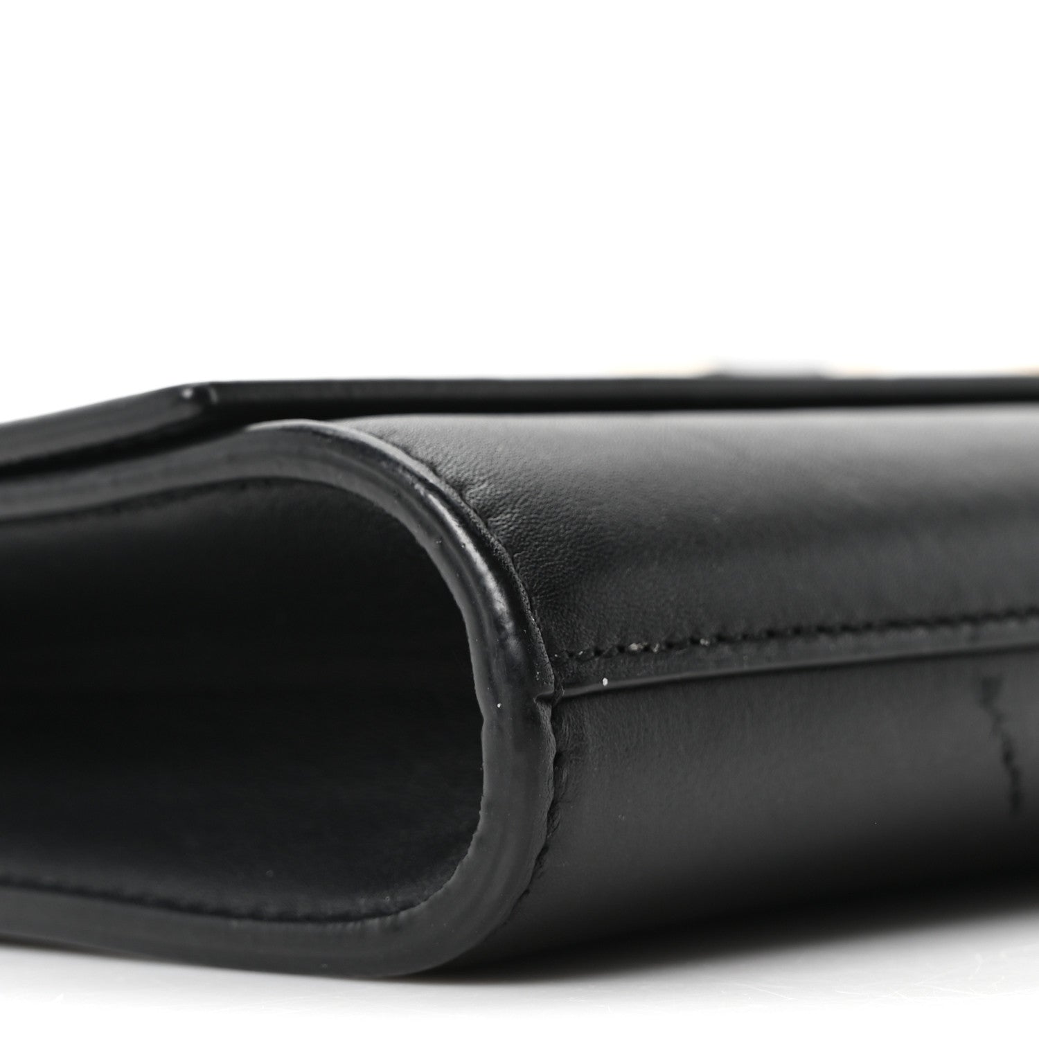 Saint Laurent Calfskin Classic Y Ligne Clutch Black 9 of 10