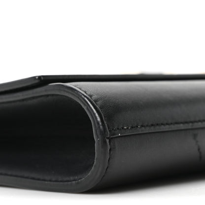 Saint Laurent Calfskin Classic Y Ligne Clutch Black 9 of 10